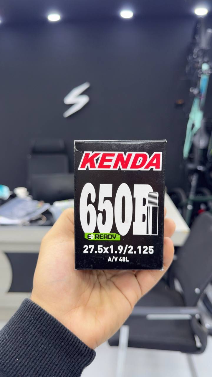 KENDA Bicycle Inner Tube 27.5×1.9/2.125 with 48mm Schrader Valve – Made in Indonesia