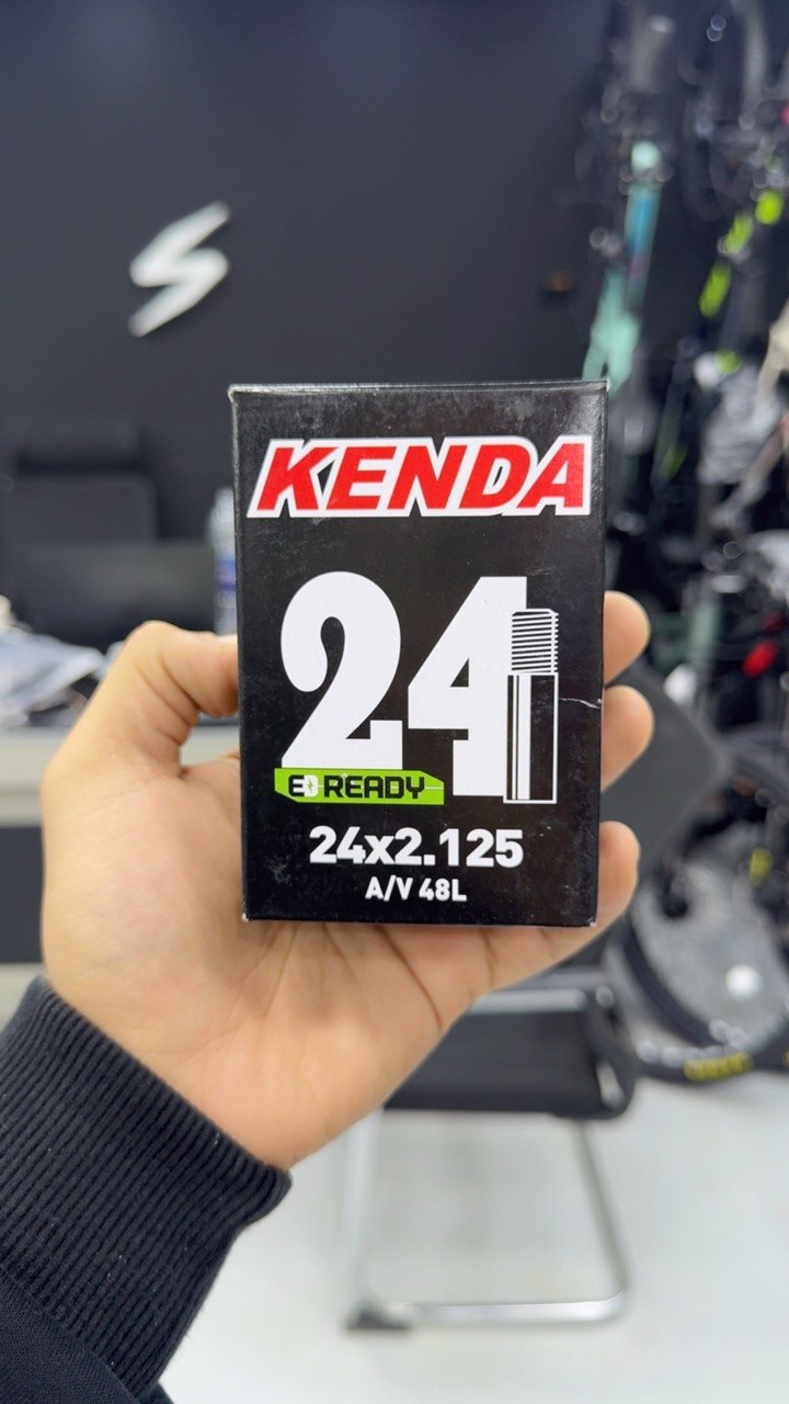 KENDA Bicycle Inner Tube 24×2.125 with 48mm Schrader Valve (A/V) – Made in Indonesia