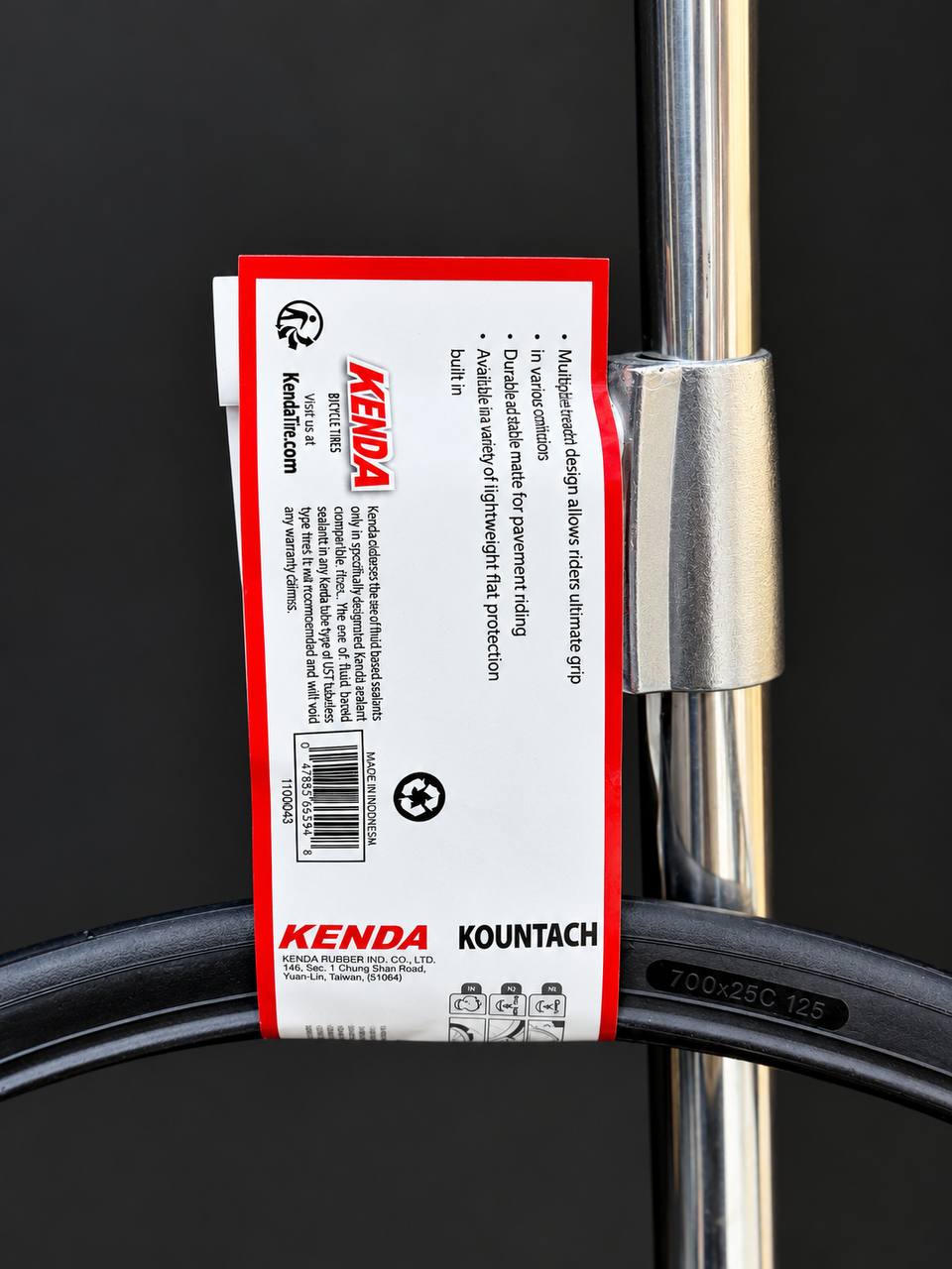 Kenda K1092 Original Road Bike Tire 700×25C – Folding Racing Tire