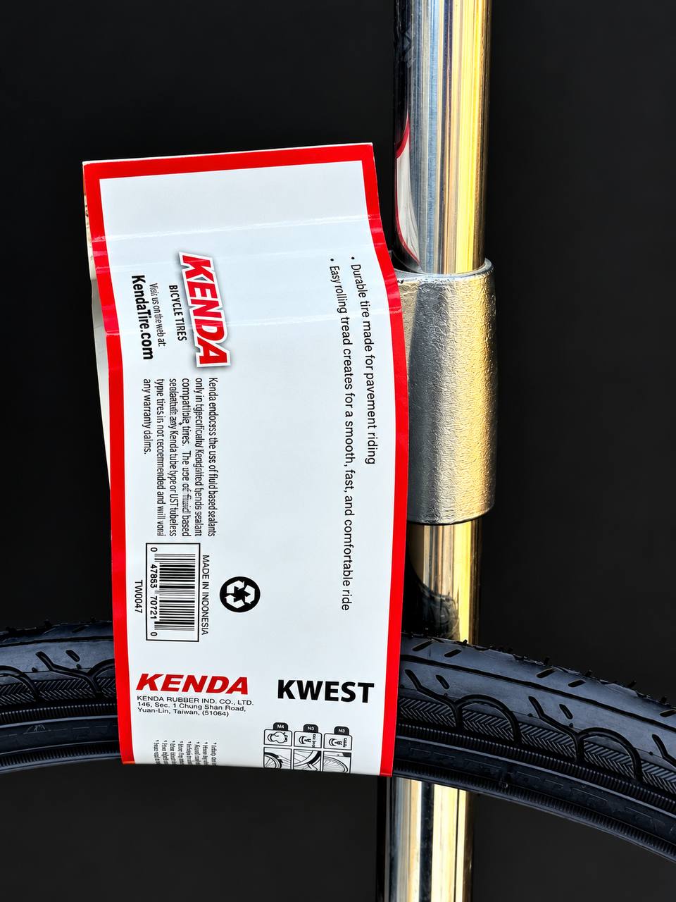 إطار دراجة KENDA K193 مقاس 700×32C