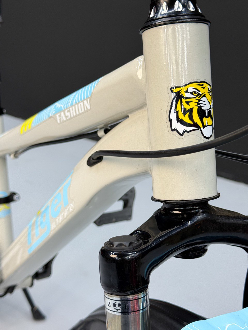 Kids Mountain Bike 20 Inch – 21 Speed – Disc Brakes – Front Suspension – 3.00 Wide Tires – Suitable for Ages 6-12 Silver