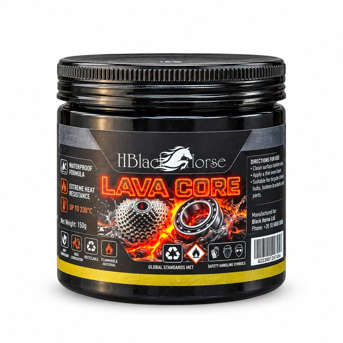 Lava Core High-Temperature Waterproof Grease – 250°C