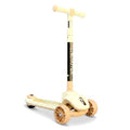 3-Wheel Light-Up Kids Scooter with Music - Foldable & Height Adjustable (Ages 2-10)