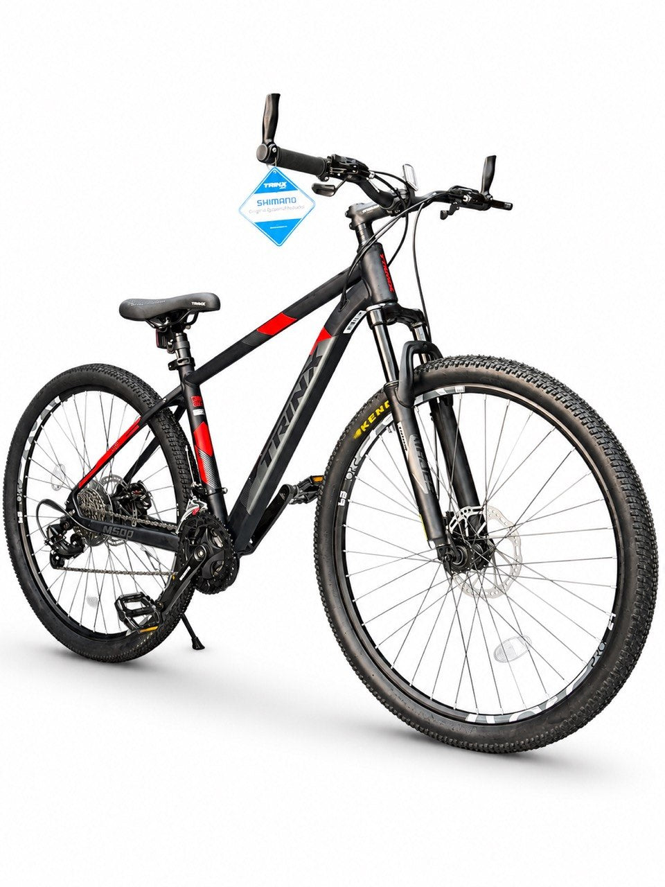 Trinx M500 PRO 29-Inch Mountain Bike – 24-Speed Shimano, 6061 Aluminum Frame, Mechanical Disc Brakes & Lock-Out Front Suspension