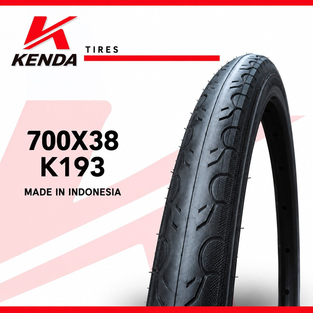 إطار دراجة KENDA K193 مقاس 700×38C