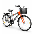 Gomaa 24-Inch City Bike with Front Basket & Rear Rack