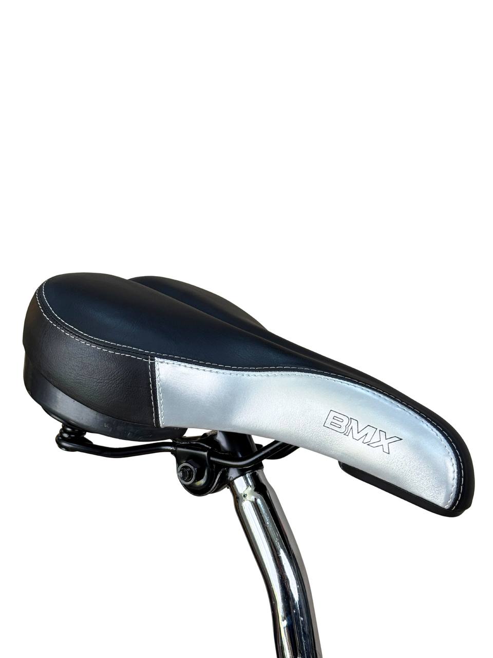 BMX 24 Inch Bike – Durable Frame with Front Basket & Padded Rear Seat (Height 140–175 cm)