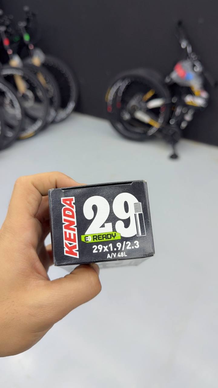 KENDA Bicycle Inner Tube 29×1.9/2.3 with 48mm Schrader Valve (A/V) – Made in Indonesia