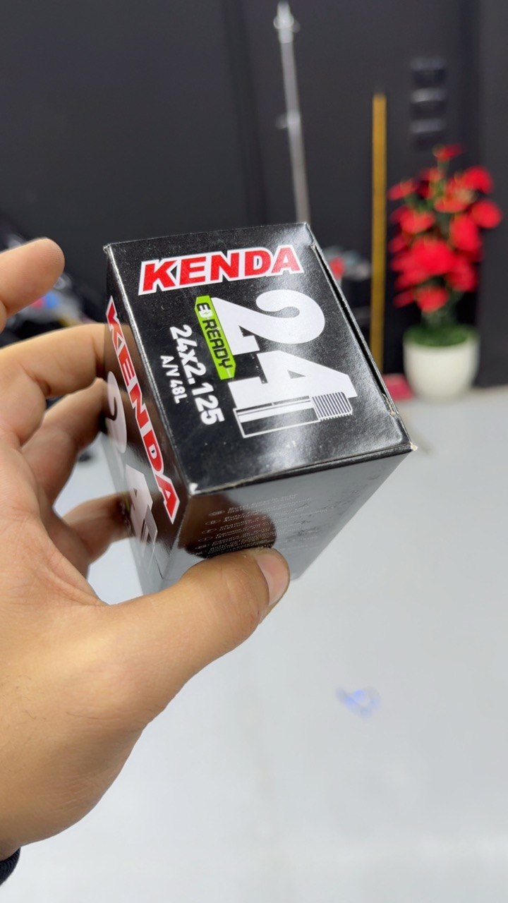 KENDA Bicycle Inner Tube 24×2.125 with 48mm Schrader Valve (A/V) – Made in Indonesia