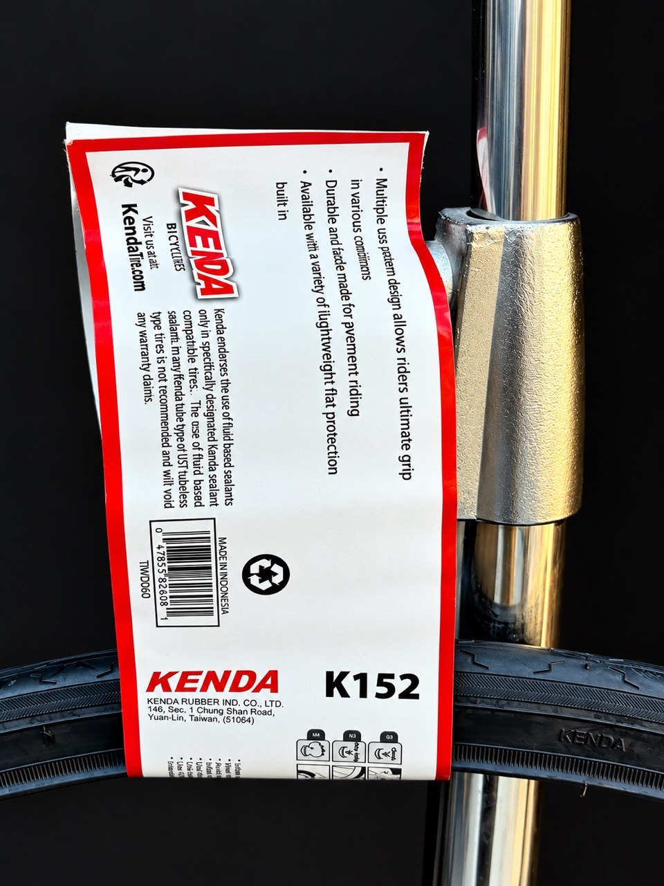 KENDA K152 Bicycle Tire 700×25C