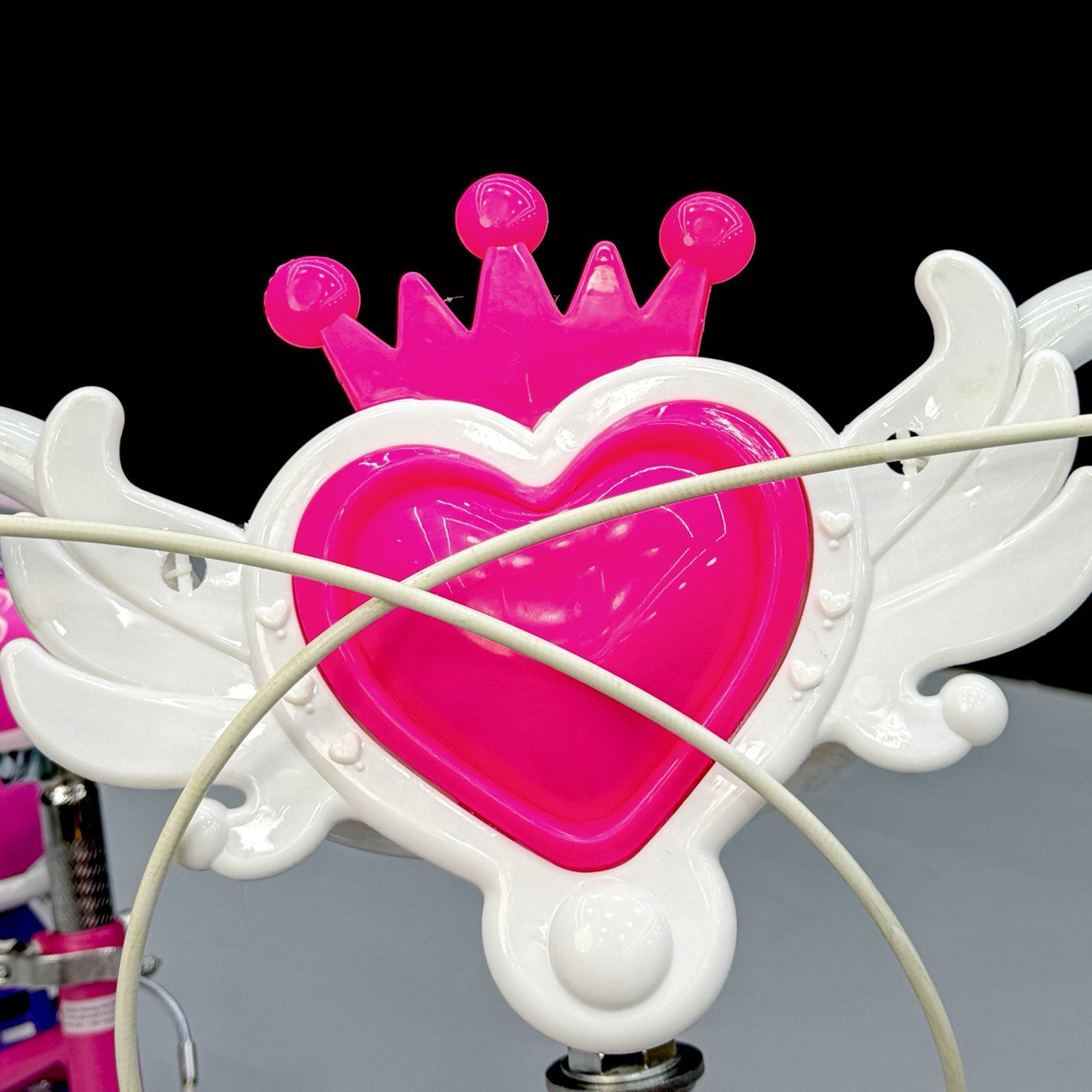 Princess Edition 12" Girls' Bike – With Front Basket & Training Wheels (Ages 2–5 Years)