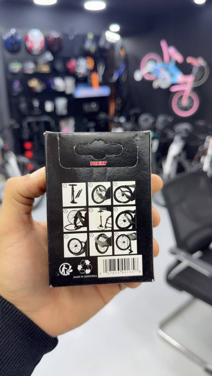KENDA Bicycle Inner Tube 27.5×1.9/2.125 with 48mm Schrader Valve – Made in Indonesia