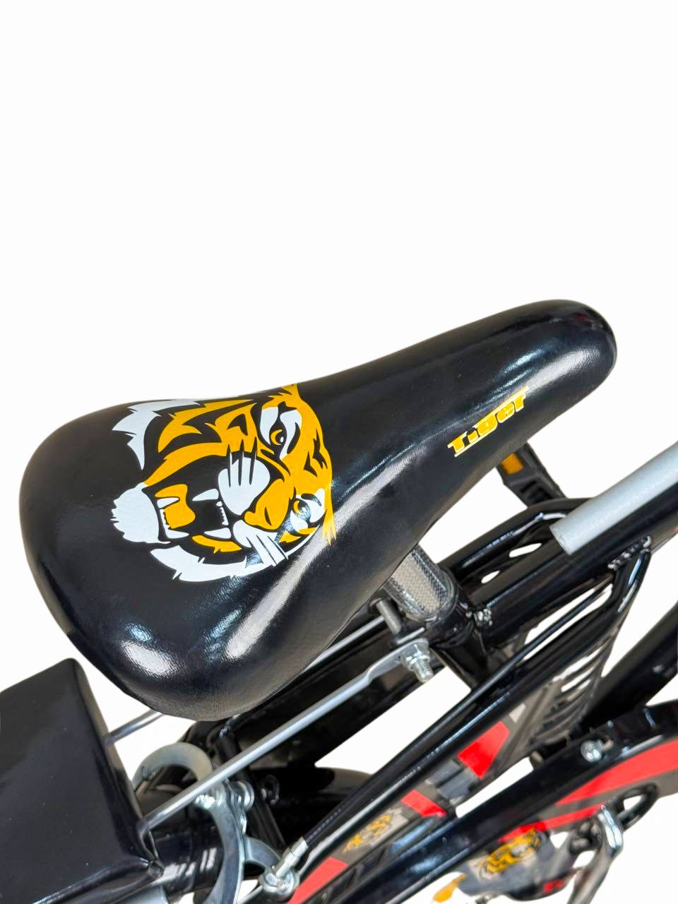 TIGER Kids Bike 20 Inch with Front Basket & Back Seat – For Children 6 to 10 Years