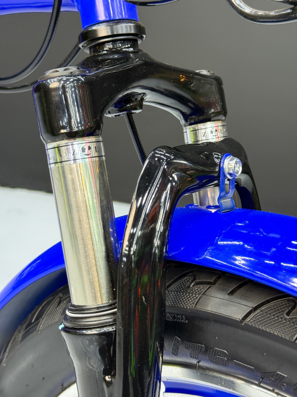 BMX Bike 20” – Strong Frame – Sport Rims – Front Basket – Rear Seat – Wide Tires Blue