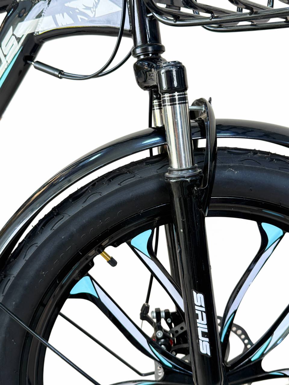 BMX 24 Inch Bike – Durable Frame with Front Basket & Padded Rear Seat (Height 140–175 cm)